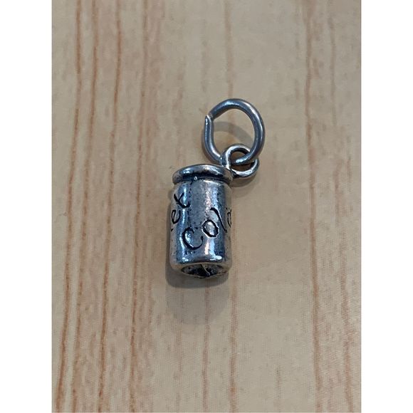 Diet Cola Sterling Silver Jewelry Charm - Picture 4 of 4